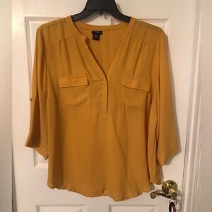 Torrid Mustard Yellow Women's Top